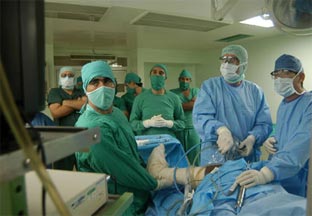 En Ciego de Ávila VI Curso de Artroscopia de Rodilla
