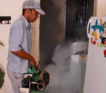 Humo dentro de la casa